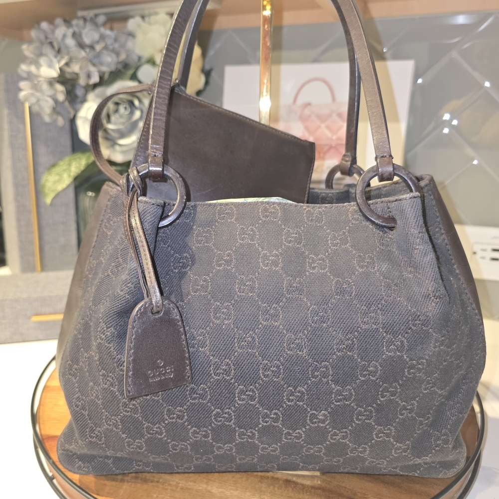 Gucci GG Canvas Tote Bag